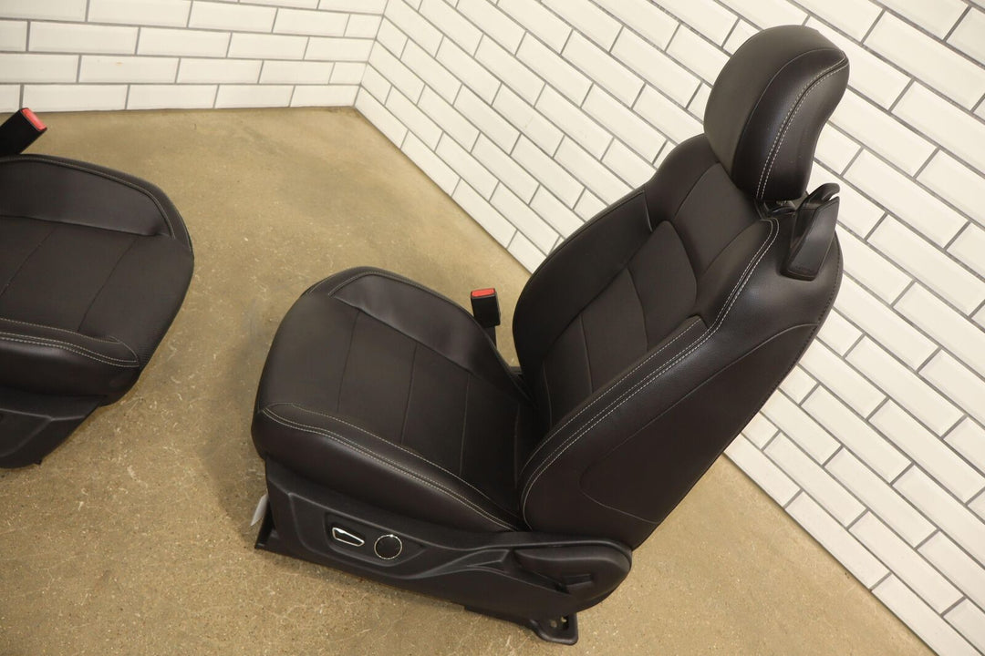 15-17 Ford Mustang Convertible Heated/Ventilated Leather Seat Set (Front/Rear)