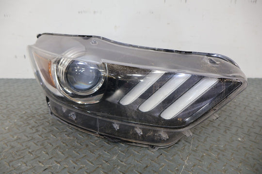 15-17 Ford Mustang GT Right RH Xenon HID Headlight OEM FOR PARTS Broken Tabs