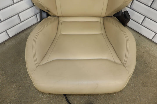 16-20 Tesla Model S Front Right Passenger Power Leather Seat (Tan) Tested