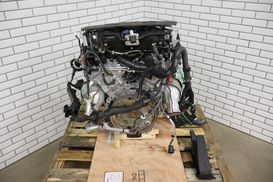 23 Nissan Z Sport VR30DDTT Twin Turbo V6 Engine Swap Donor Kit Video Tested 19k