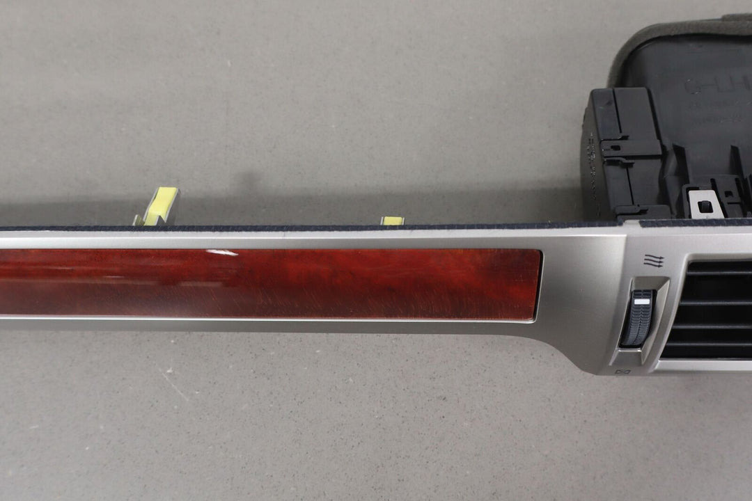 10-13 Lexus GX460 Right RH Dash AC Vent W/ Aluminum & Woodgrain Trim Bezel