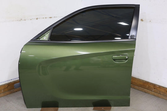 15-22 Dodge Charger Front Left LH Driver Door W/Glass (F8 Green PFQ) Notes