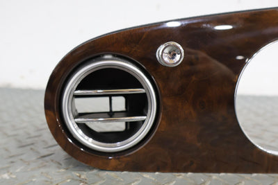 06-12 Bentley Flying Spur Interior Speedometer Trim Bezel (Woodgrain) OEM