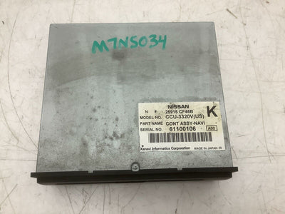 2007-2009 Nissan 350Z Navigation NAVI GPS Driver Tested 25915-CF46B OEM