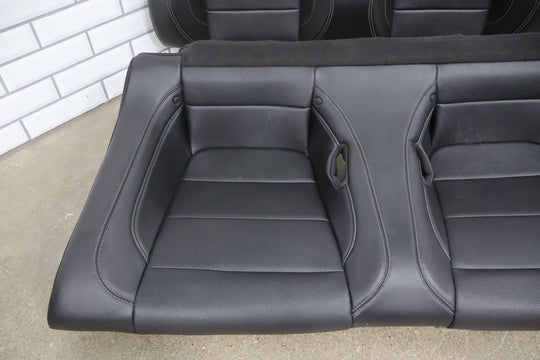 2018 Ford Mustang Convertible Black Leather Heated/Ventilated Seat Set