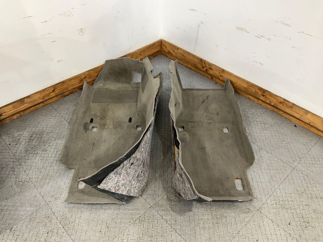 97-04 Chevy Corvette C5 Pair Driver & Passenger Floor Carpet Panels (Pewter 92i)