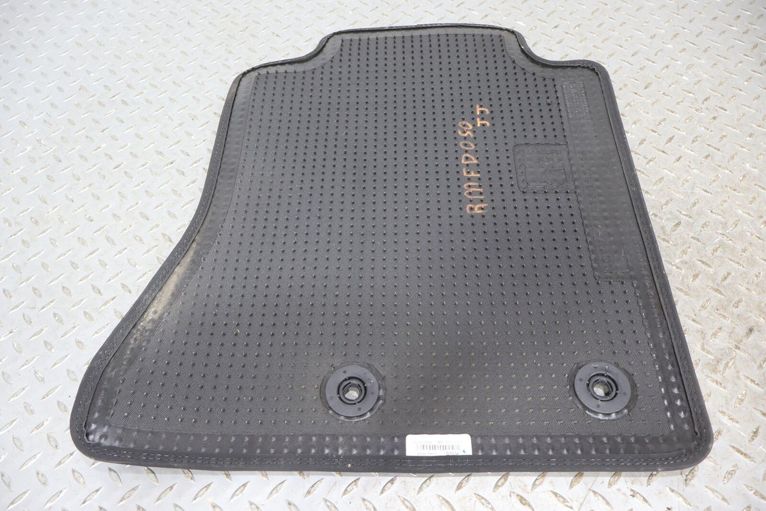 2021 Ford Mustang Pair LH&RH Front Cloth Floor Mats (Ebony W1) Light Wear