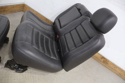 03-07 Hummer H2 2nd / Rear Row Leather Seat (Ebony 482) SUV Only Mild Wear