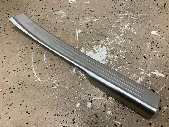 03-10 Bentley Flying Spur REAR Left LH Driver Door Sill Plate (Aluminum) OEM