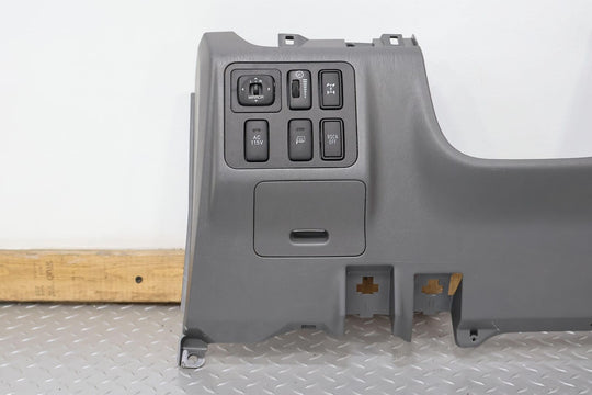 03-09 Lexus GX470 Left LH Driver Interior Knee Bolster W/Switches (Gray LH10)