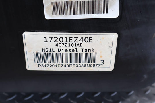 16-19 Nissan Titan XD 26 Gallon Diesel Fuel Tank (17201EZ40E) W/O Sending Unit