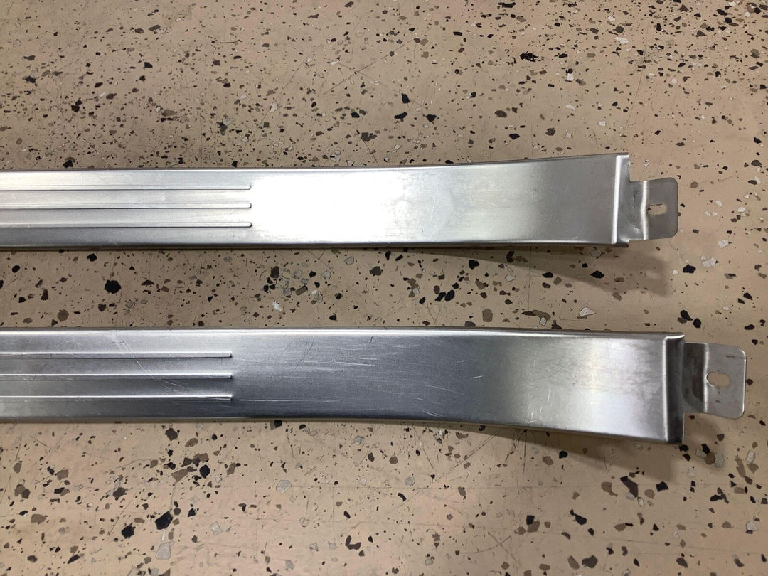 03-10 Bentley Continental GT Driver & Passenger Pair of Aluminum Sill Plates