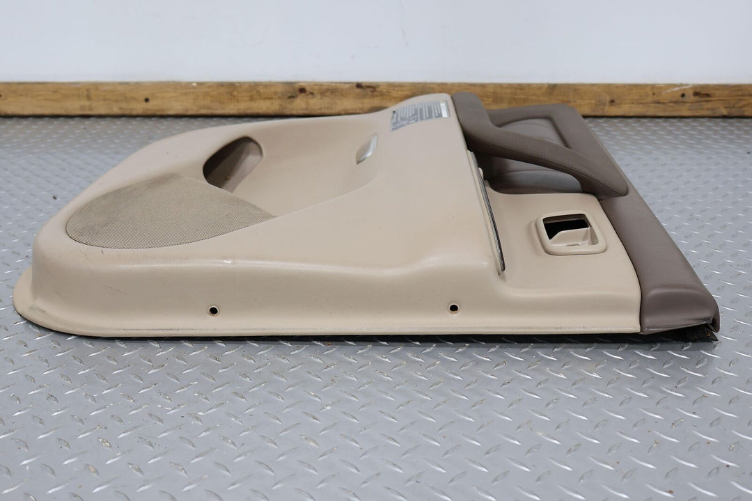 98-02 Toyota Land Cruiser Rear Left LH Interior Door Trim Panel (Beige LA40)