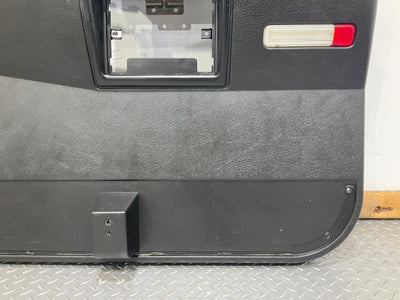 03-07 Hummer H2 Right RH Front Door Trim Panel(Ebony 48I) LEATHER Repairs NOTES