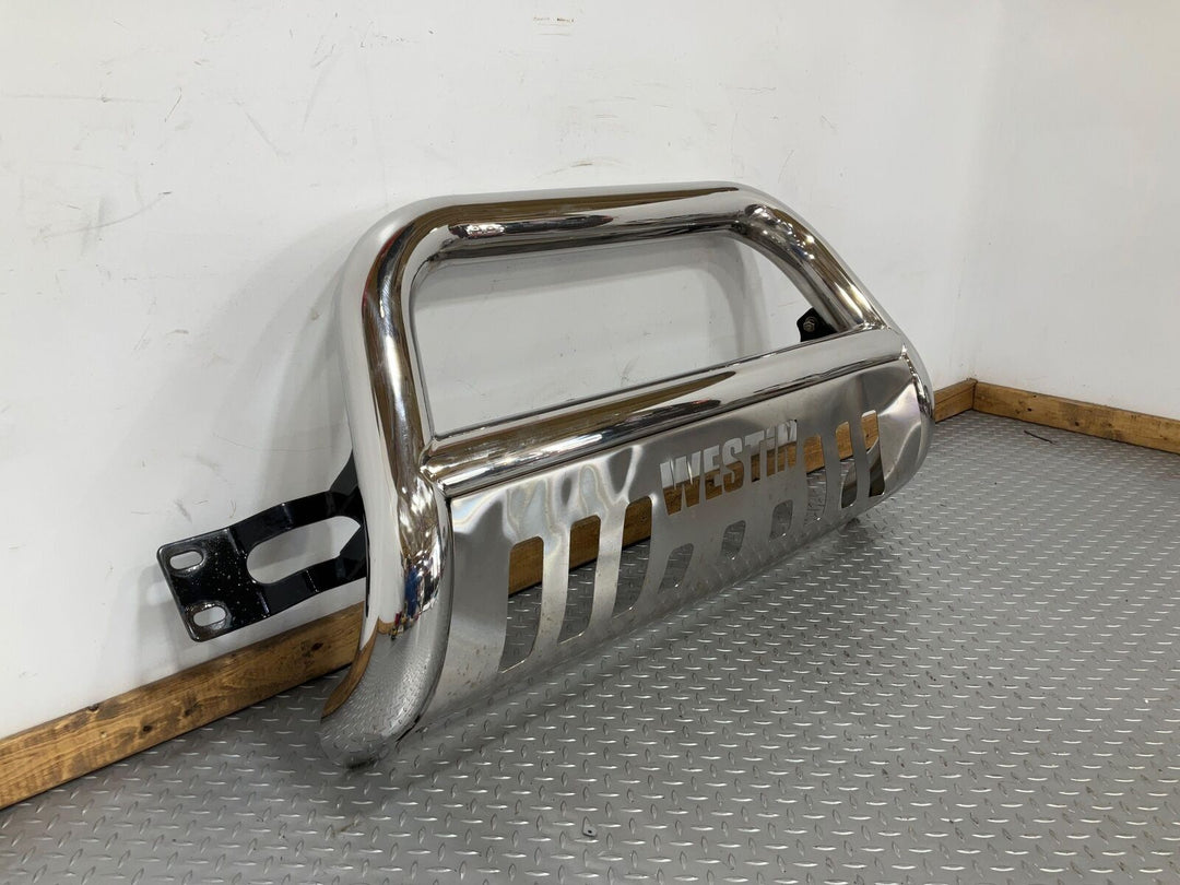 08-10 Ford F250SD Aftermarket Westin Bull Bar Brush Guard (Chrome) See Notes