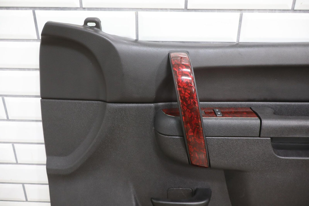 2010-2013 Chevy Silverado Crew Cab Right RH Front Interior Door Panel (Ebony)