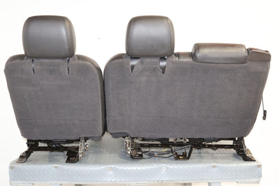 03-07 Hummer H2 2nd / Rear Row Leather Seat Ebony (48I) SUV Only See Notes