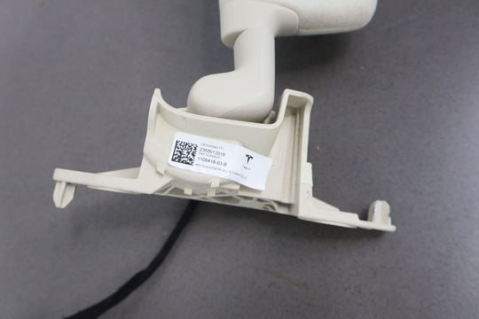 2016-2020 Tesla Model X Right RH Suede Interior Sunvisor (Cream) 1108418-03-B