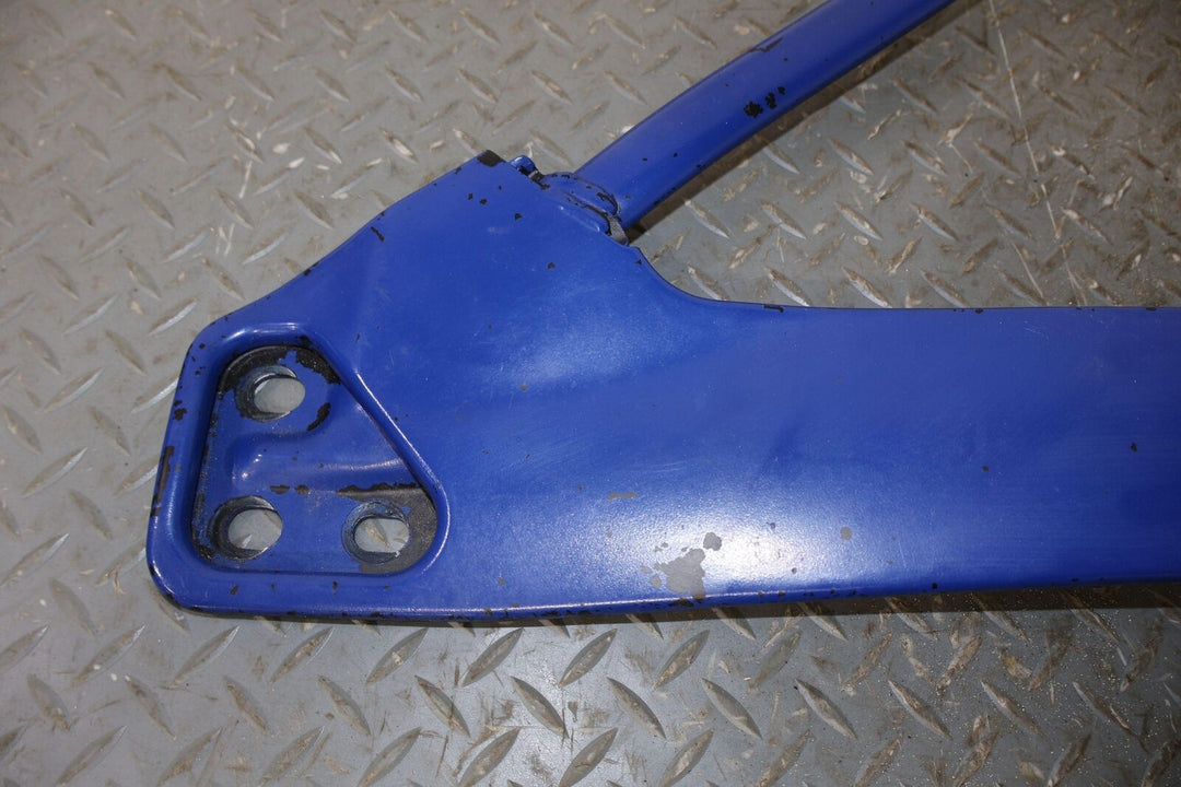 09-20 Nissan 370Z OEM Upper Triangle Strut Tower Brace (Blue Poor Finish)