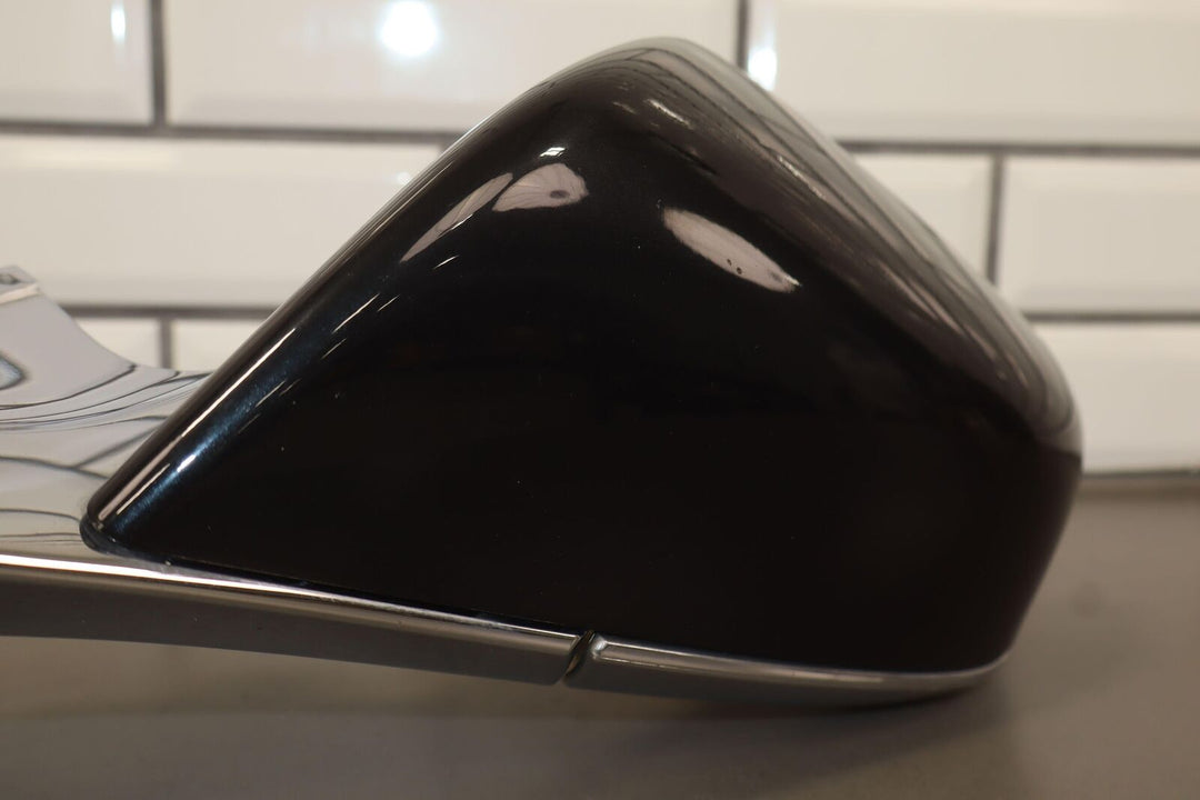 2012-2020 Tesla Model S Left Driver Power Folding Mirror (Black SOLB)