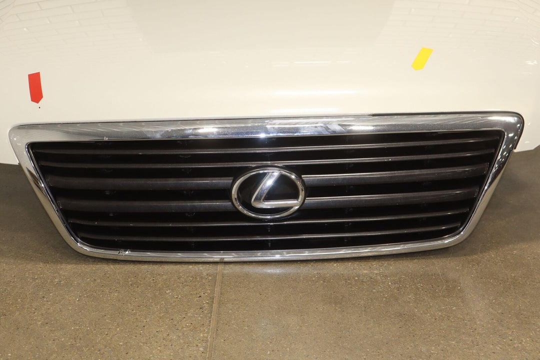 98-07 Lexus LX470 OEM Hood Panel W/Cracked Grille Golden Pearl (057)