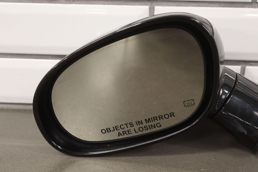 2008-2010 Dodge Challenger Driver Left LH Door Mirror (Brilliant Black PXR)