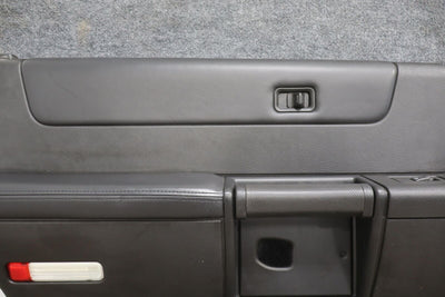 2005-2007 Hummer H2 Left LH Rear Door Trim Panel (Ebony 482) W/ Window Switch