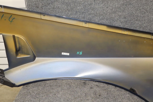 04-09 Cadillac XLR RH Right Passenger Front Fender Blue Steel Repaint 34U