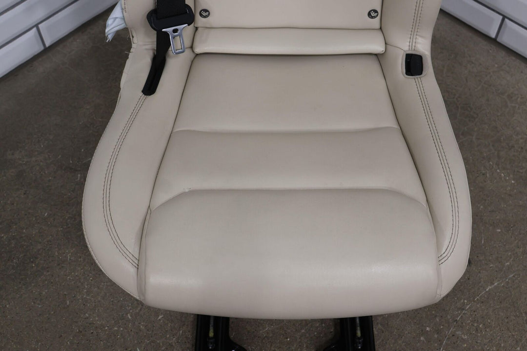 2016-2020 Tesla Model X Rear 2nd Row Right RH Leather Seat (Cream) Blown Bag