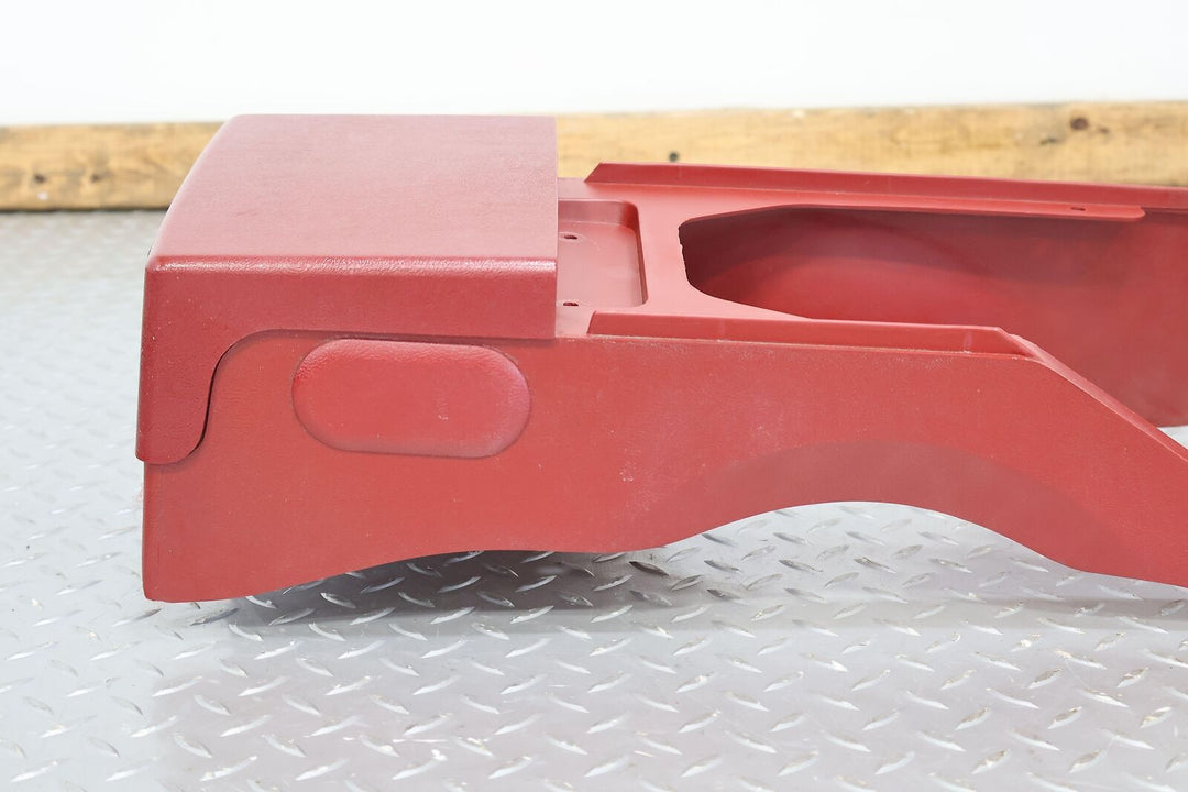 87-93 Ford Mustang Interior Bare Floor Console Base (Red) Sun Fade