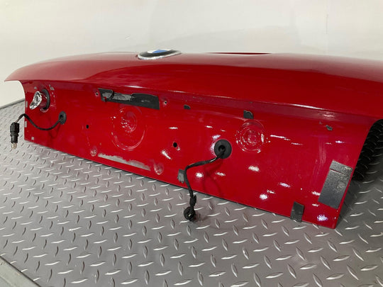 98-02 BMW Z3 M Series Roadster Convertible Rear Trunk Lid (Imola Red 405) Notes