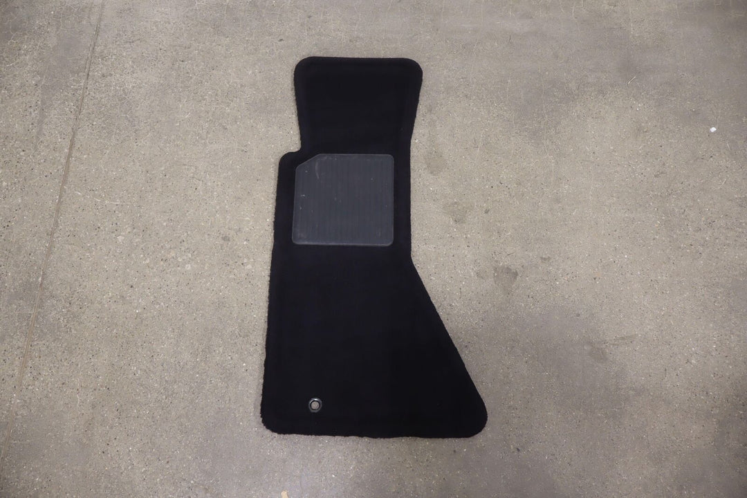 90-96 Chevy C4 Corvette Pair LH & RH Cloth OEM Floor Mats (Black 193) Mild Wear