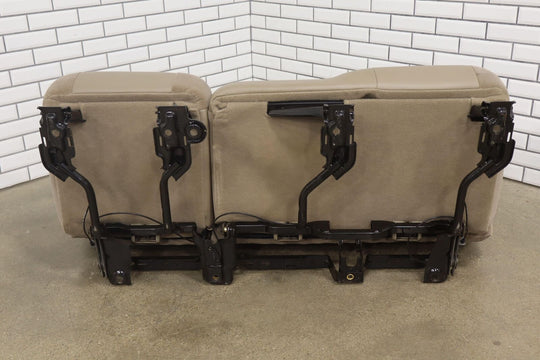 03-06 Chevy Tahoe 2nd Row Cloth Bench Seat (Tan) See Photos/Description