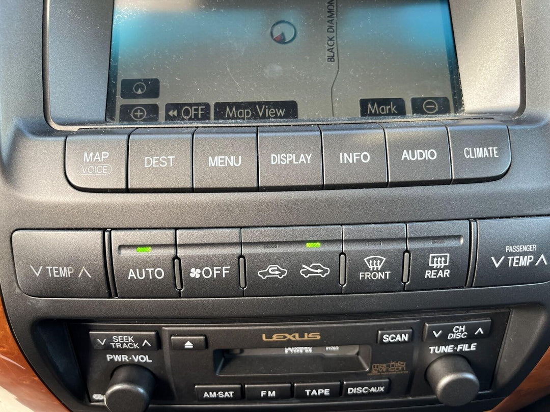 03-09 Lexus GX470 OEM Front Automatic Temperature Climate Control (Navig Option)