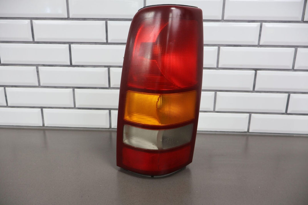 99-02 Checy Silverado Rear Left LH Tail Light Lamp (Mild Haze) Tested