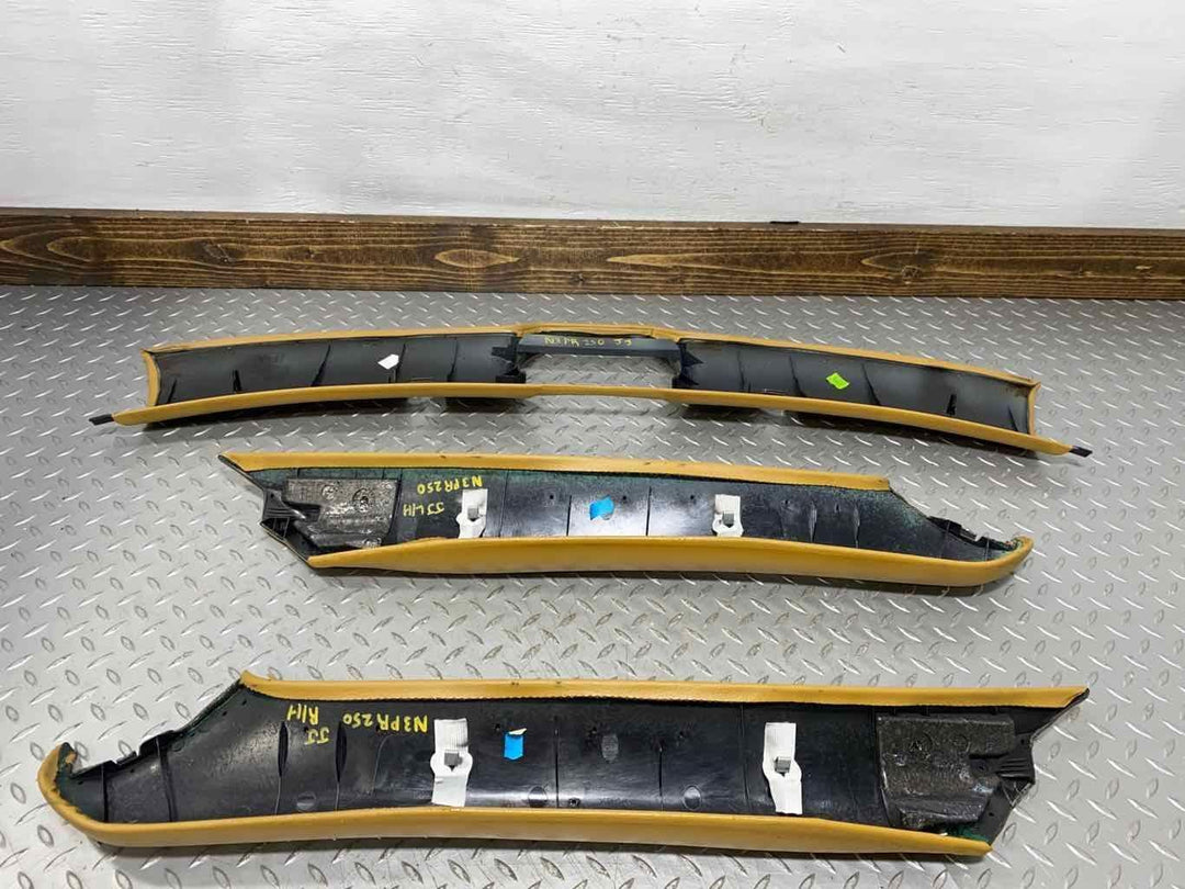 99-05 Porsche 911 996 Convertible A Pillar Trim Panels 3 PCS (Savannah Beige SA)