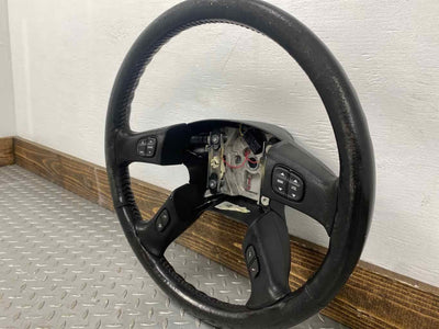 03-07 Hummer H2 OEM Leather Steering Wheel (Ebony 48I) See Notes