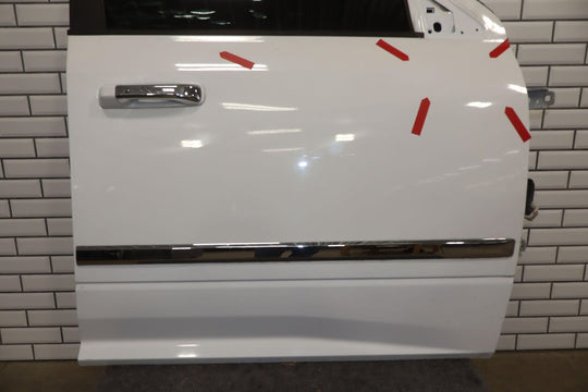 2009-2018 Ram (4th Gen) Right Front RH Door (Bright White PW7 Respray)