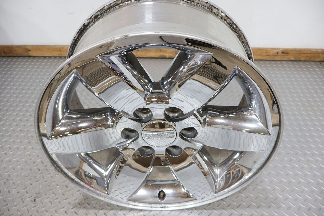 07-14 Cadillac Escalade 20x8.5 Chrome 6 Spoke Wheels Set of 4 (Peeling Face)