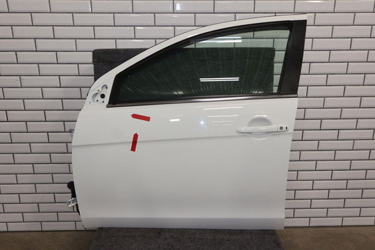 08-15 Mitsubishi Lancer Evolution Evo X Driver Left Front Door Wicked White W37