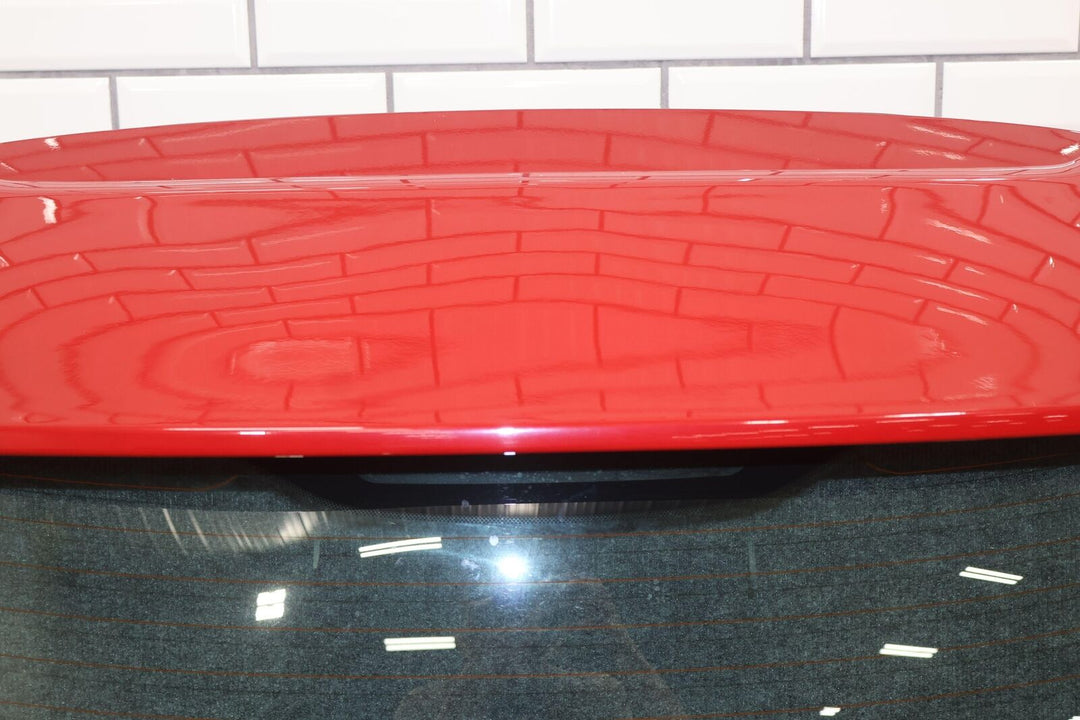 12-17 Fiat 500 Abarth Coupe Rear Trunk Hatch W/ Spoiler (Rosso Red PR1)