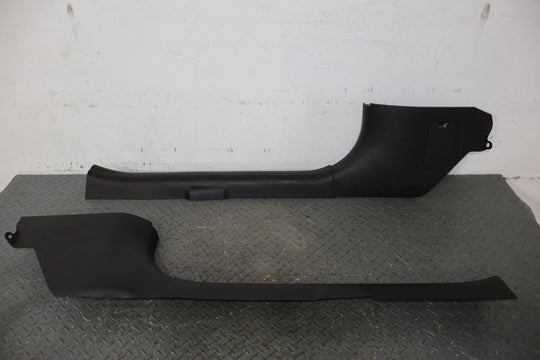 09-20 Nissan 370Z Coupe Z34 Pair LH&RH Door Sill Entry Plates (Black)