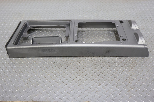 03-07 Hummer H2 Center Console Top Trim Panel Cover Arm Rest Surround OEM Silver