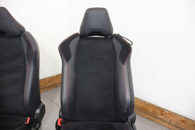 2015 Subaru BRZ Limited Leather/Alcantara Seat Set (Black/Red Stitch BL20) Notes