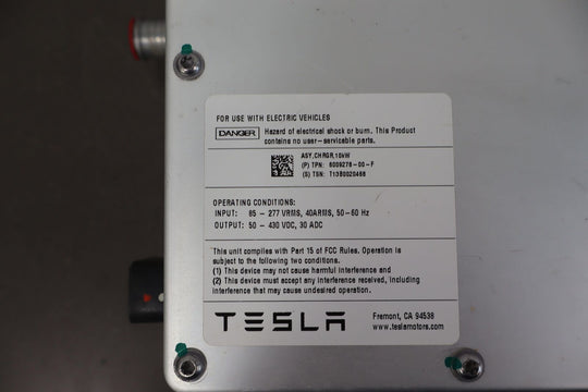 12-15 Tesla Model S Gen 1 High Voltage Battery Charger Module (6009278-00-F) OEM