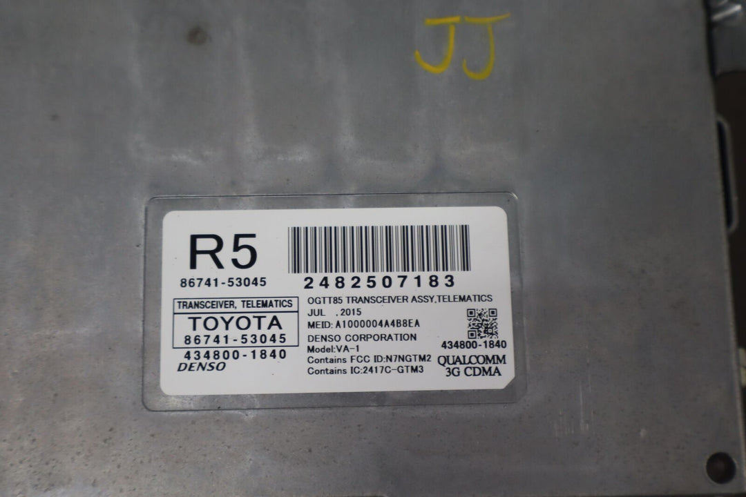 14-19 Lexus GX460 Telematics Receiver Control Module (86741-53045) OEM