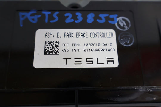 16-20 Tesla Model X Emergency Parking Brake Control Module (1007618-00-E) OEM