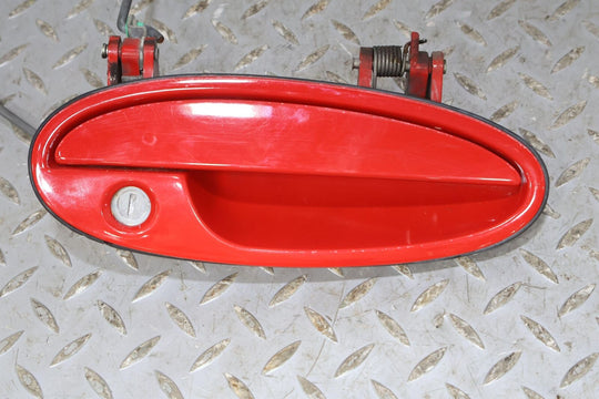 97-99 Chevy C5 Corvette Right RH Passenger Exterior Door Handle (Torch Red 70U)