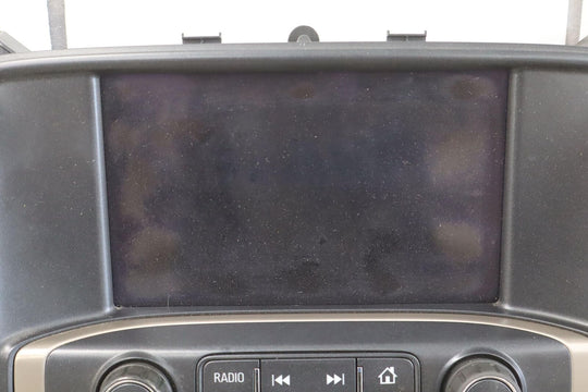 2014 GMC Sierra Denali Radio Display Screen / Display Panel Bezel 23168172