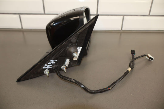 14-17 Maserati Ghibli Right RH Power Folding Mirror (Nero Ribelle NMI) Tested